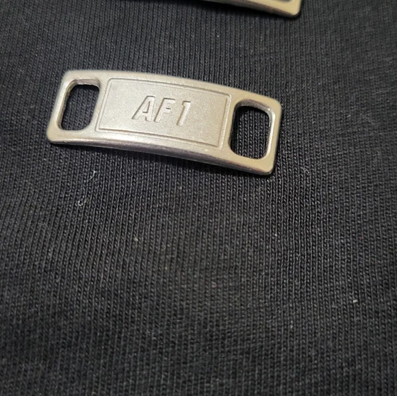 Nike AF1 Metal Lace Locks - Silver - Picture 2 of 3
